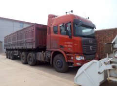 急轉(zhuǎn)聯(lián)合卡車重型半掛，420馬力，國四
