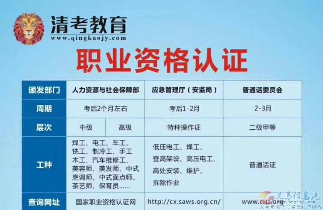 長期辦理各類資格證書 長期辦理各類資格證書