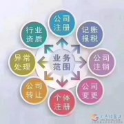 代理記賬、變更注銷公司